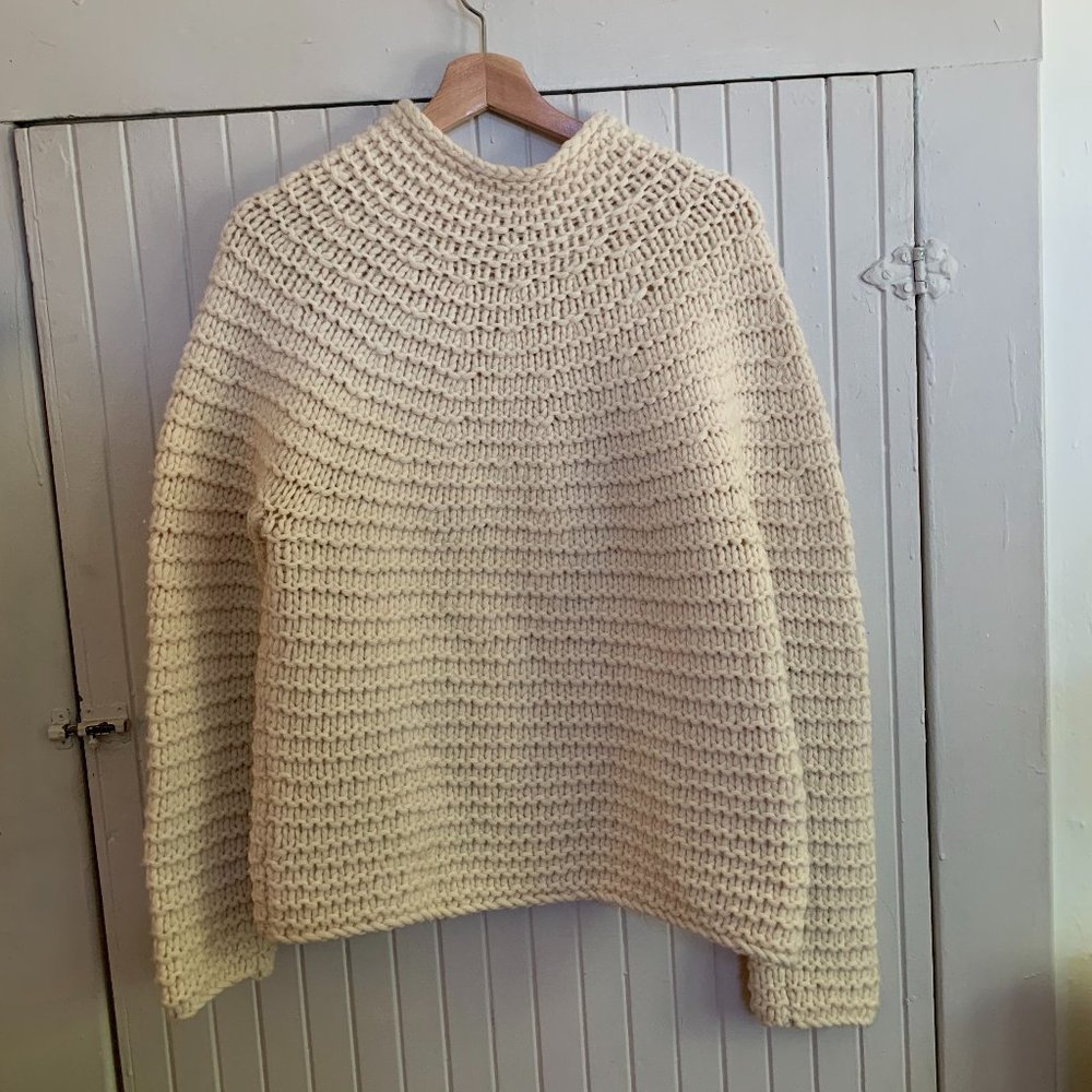 Oversized Chunky Knit Sweater